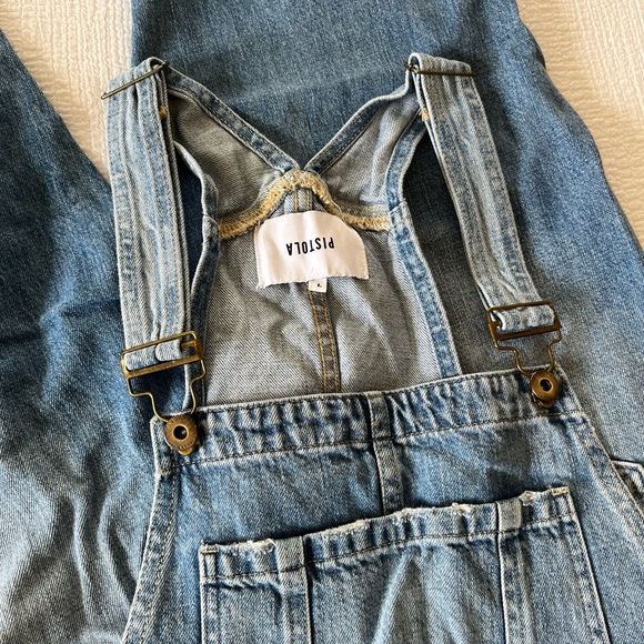 Pistola Denim Overalls, Size Large - Picture 3 of 14